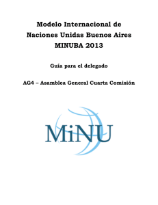 Modelo Internacional de Naciones Unidas Buenos Aires MINUBA