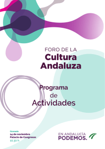 Cultura Andaluza - Podemos Andalucía