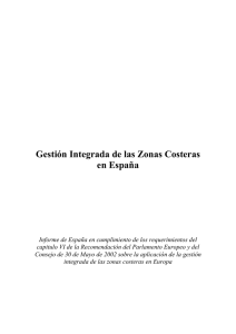 Gestión Integrada de las Zonas Costeras en España