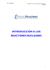 introducción a los reactores nucleares