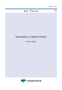 Desempleo y capital humano