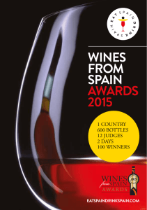 WINES FROM SPAIN AWARDS 2015