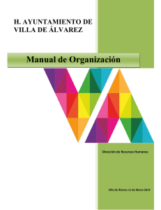 Manual de Organización 2012-2015