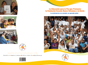 Educación para la paz / 2012