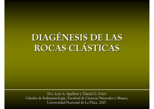 Diagénesis de Rocas Clásticas - Facultad de Ciencias Naturales y