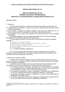 resolución técnica nº 16 - Consejo Profesional de Ciencias