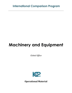 Machinery and Equipment