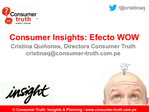 Consumer Insights: Desnudando la mente del consumidor