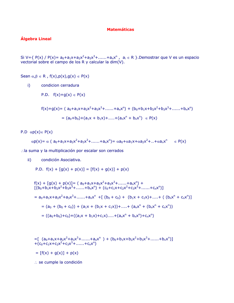 Apunte Matematicas Algebra Lineal V