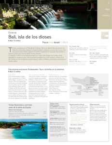 Bali, isla de los dioses