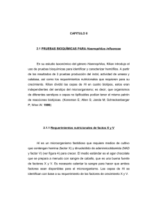 CAPITULO II 2.1 PRUEBAS BIOQUÍMICAS PARA