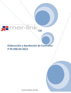 p-ps-096-04-2013 elaboración y aprobación de contratos - Mer-Link