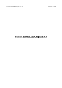 Uso del control ZedGraph en C