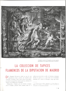 la colección de tapices flamencos de la diputación de madrid