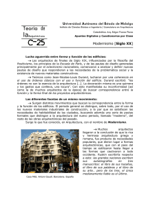 Teoría de la Arquitectura I - Universidad Autónoma del Estado de