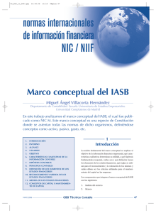 Marco conceptual del IASB