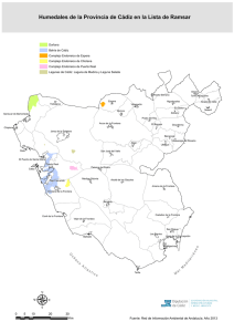 Humedales de la Provincia de Cádiz en la Lista de Ramsar