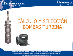 calculo y selección de bombas turbina - ing