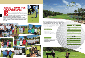 Torneo Cancún Golf Club Pok Ta Pok