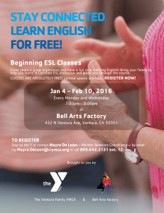 STAY CONNECTED LEARN ENGLISH FOR FREE! Beginning ESL