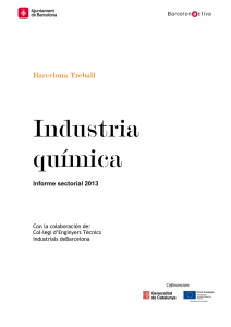 Industria química - Barcelona Treball