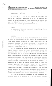 Page 1 CONSEJO DE LA MAGSTRATURA AÑO DEL