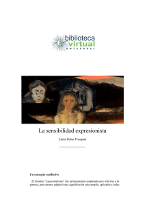 La sensibilidad expresionista - Biblioteca Virtual Universal