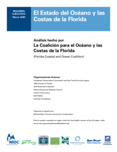El Estado del Océano y las Costas de la Florida