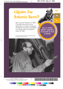 ¿Quién fue Antonio Berni?