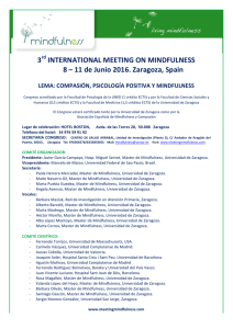III International Meeting on Mindfulness