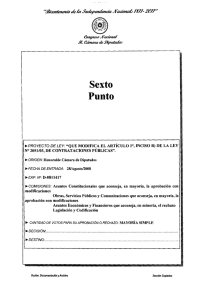 QUE MODIFICA EL ARTÍCULO 1°, INCISO b) DE LA LEY N