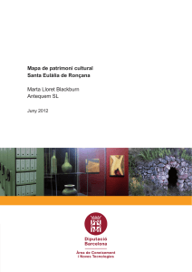 Santa Eulàlia de Ronçana - Mapes de patrimoni cultural