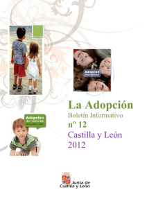 Boletín Informativo sobre la Adopción nº 12