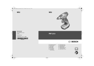 PKP 3,6 LI - Bosch Elektrowerkzeuge für Heimwerker