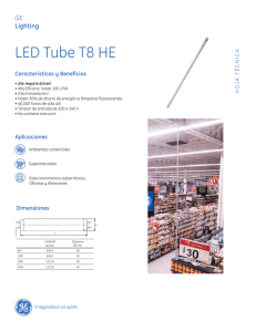 LED Tube T8 HE