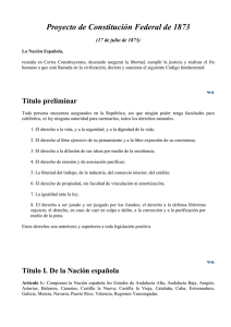 Texto Constitución de 1873