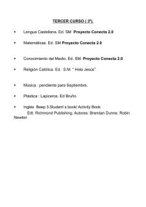TERCER CURSO ( 3º). § Lengua Castellana. Ed. SM