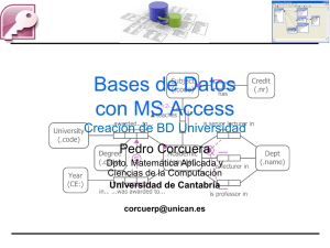 Bases de Datos con MS Access