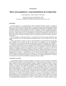 Bases neuroquímicas y neuroanatómicas de la - E-journal