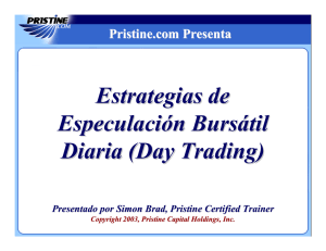 Estrategias de Especulación Bursátil Diaria (Day Trading)