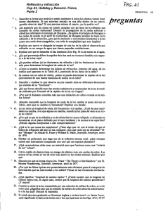 Reflexión y refracción