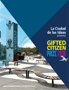 Convocatoria Gifted Citizen Prize 2016