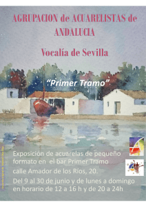 Primer Tramo - Acuarelistas de Sevilla
