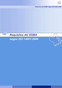 II.Requisitos del SGMA según ISO 14001:2004