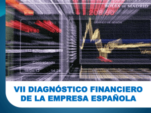 VII Diagnóstico Financiero de la Empresa Española