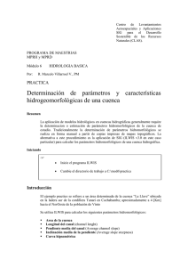 Determinación de parámetros y características