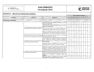 14. Dirección de Integración Económica