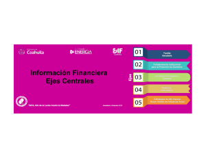 Información Financiera Ejes Centrales‏
