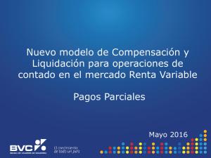 Ejecución de los ciclos de compensación parcial