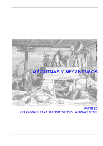 MÁQUINAS Y MECANISMOS